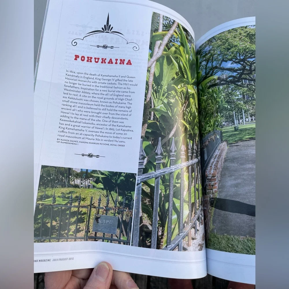 MANA The Hawaiian Magazine July/August 2012 Historic Series